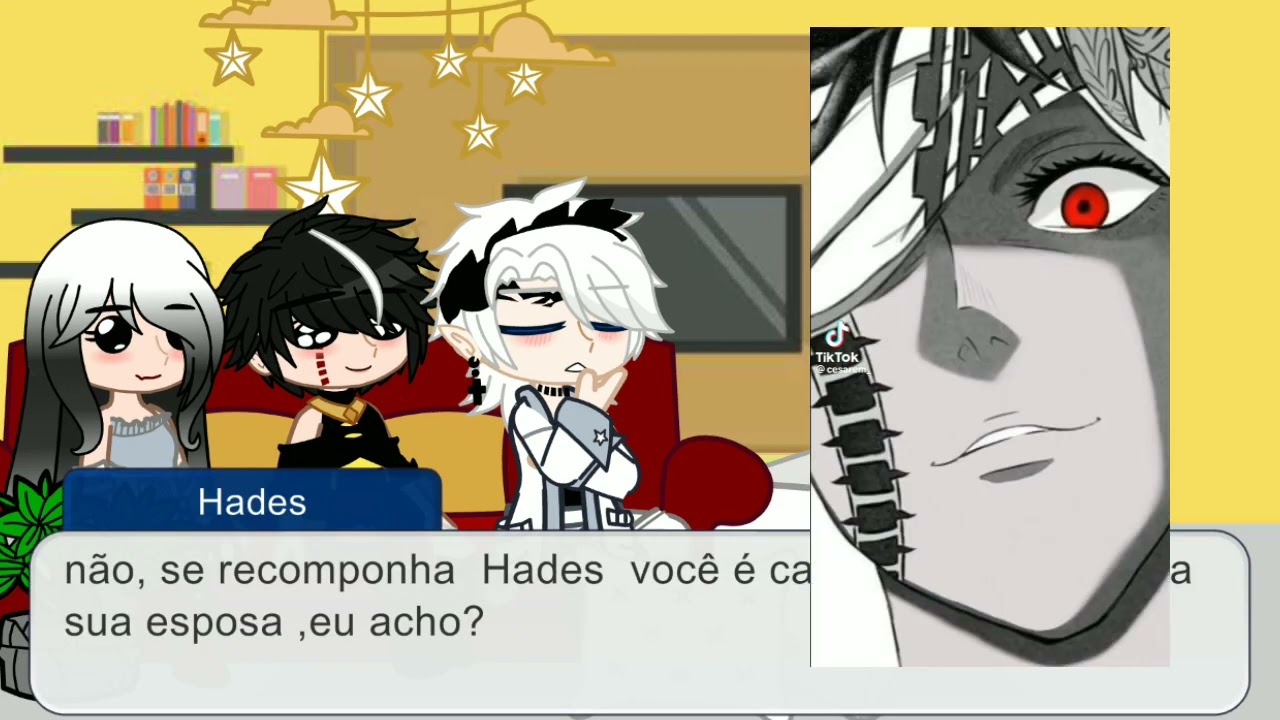 Hades,Qin e Jade react a eles e seus futuros filhos GC