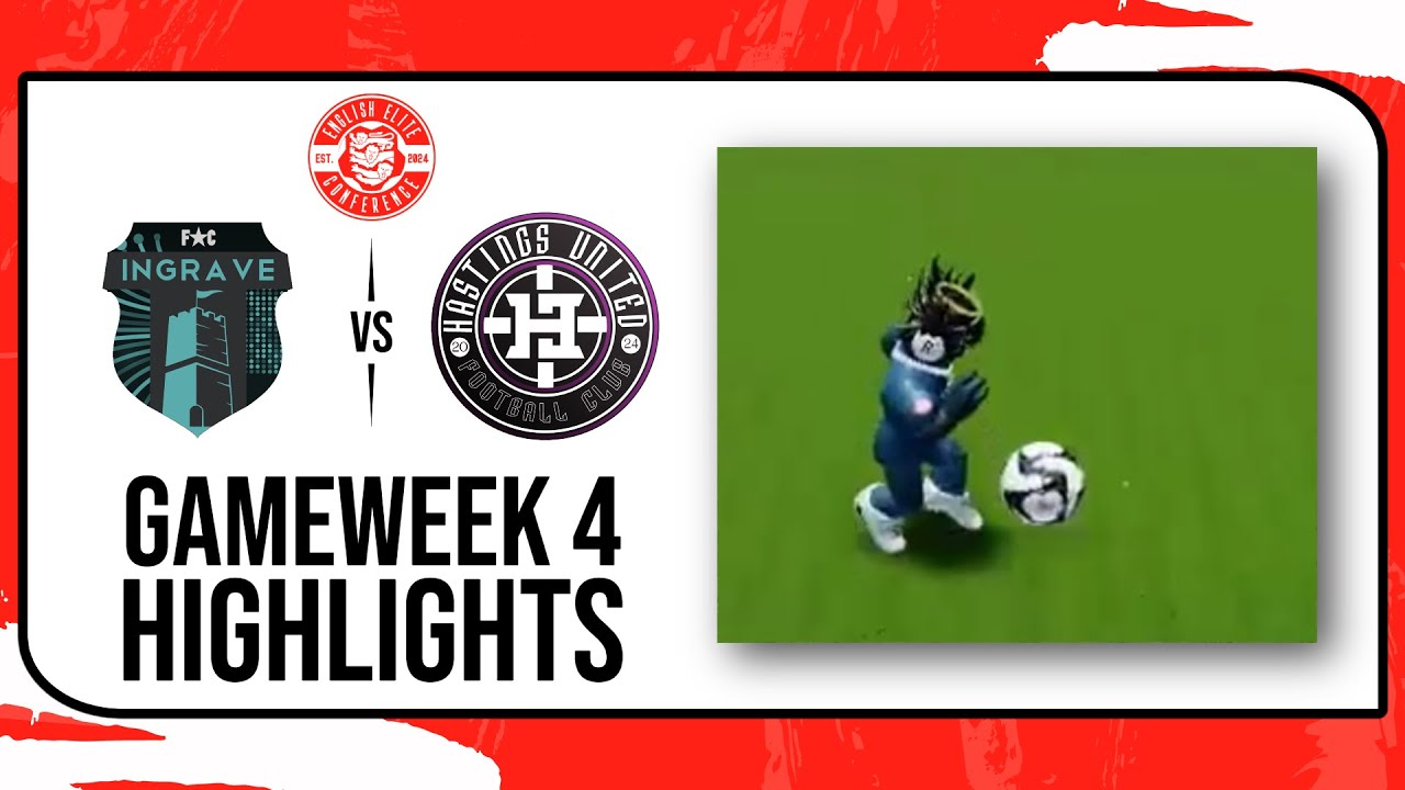 Ingrave F.C vs Hastings United | RFL S1 - English Elite Conference [GW4]