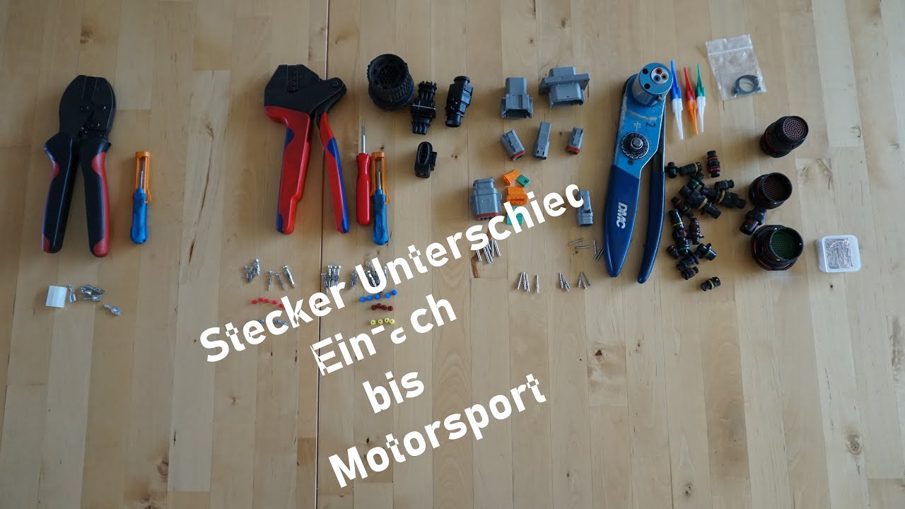 Stecker Vergleich Einfach bis Motorsport Technik #1