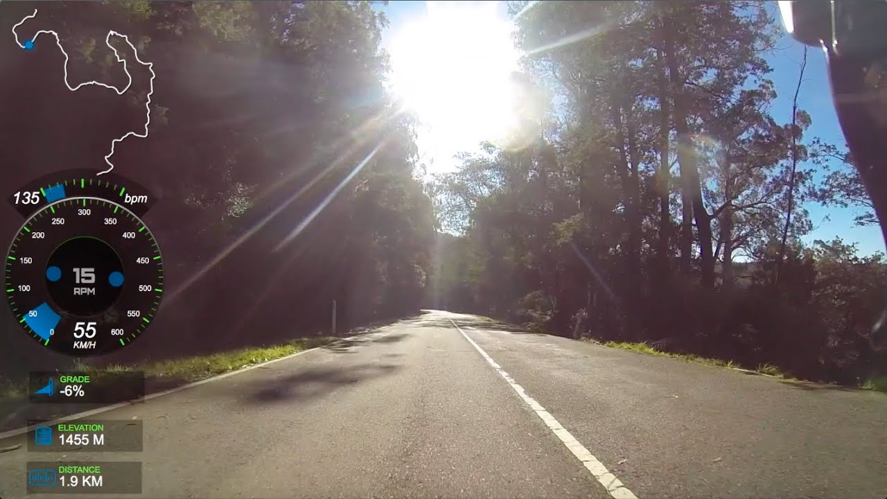 Mount Donna Buang Decent on Road Bike