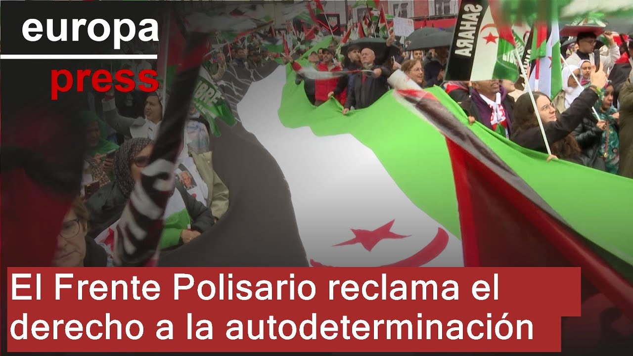 El Frente Polisario reclama el derecho a la autodeterminación del pueblo saharaui