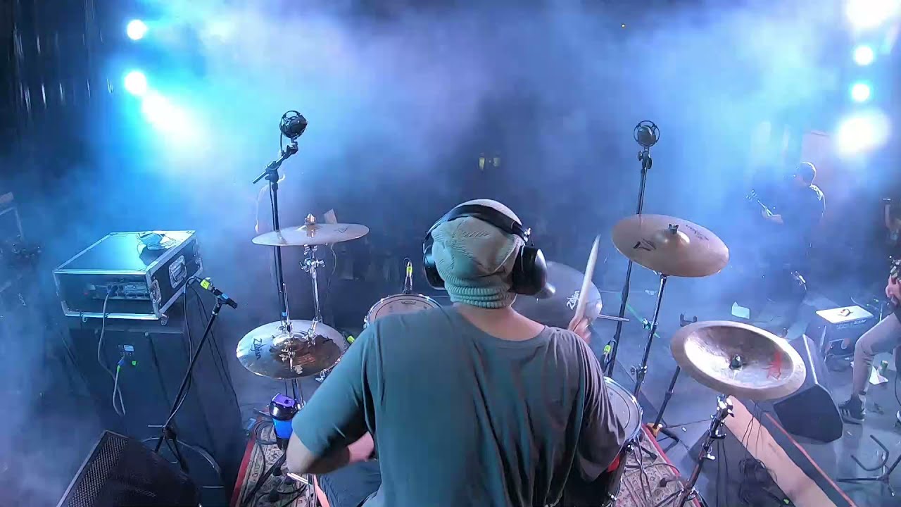 6 Voltios - Por Tu Culpa (Drum Cam en vivo)