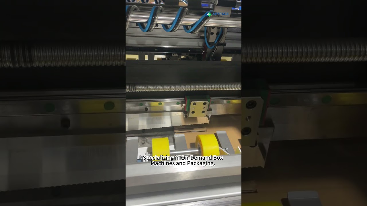 Box making machine from Anypack | Box Production Capability | Packaging Innovative