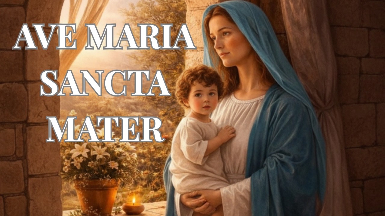 Veni Mater Gratiae | Gregorian Chant & Sacred Voices | Hymn of Refuge Under Mary’s Mantle