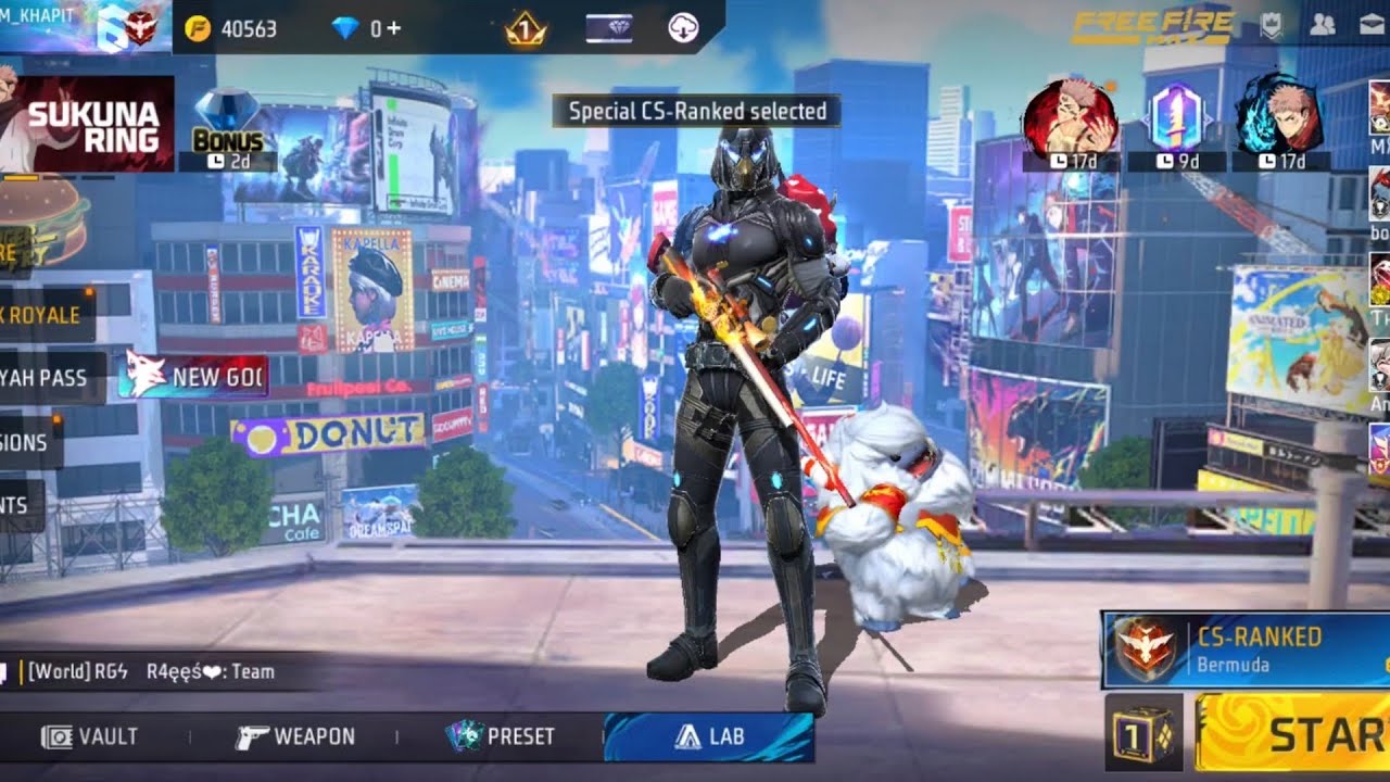 FREE FIRE LIVE 🥵| CS. ONLY RED NO. 😈| ULTRA SETTING-SHADOW #ff #freefire #funny #headshot #hdrstyles