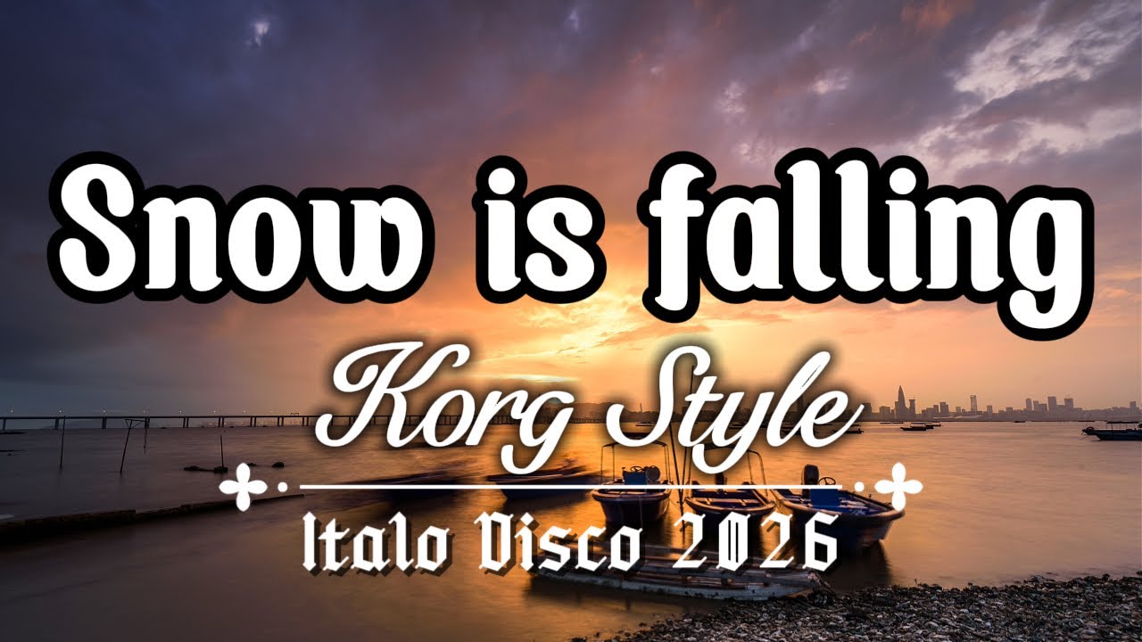 Korg Style - Snow is falling (Lyrics Music) - Italo Disco 80s Remix 2026