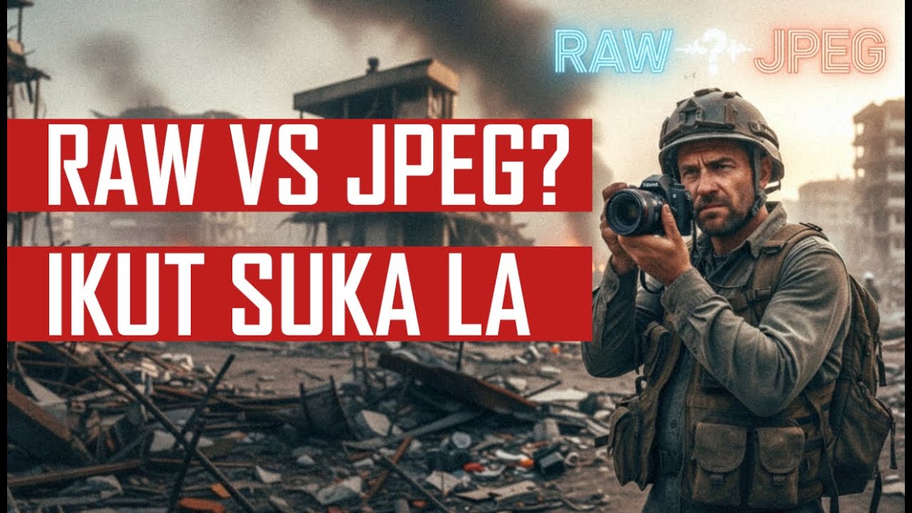 Asas Fotografi | Antara Format RAW dan JPEG, Yang Mana Satu Paling Bagus?