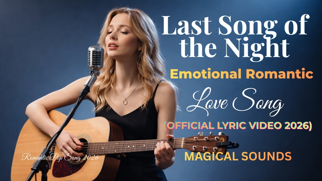 Last Song of the Night | Emotional Romantic Love Song (Official Lyric Video 2026)