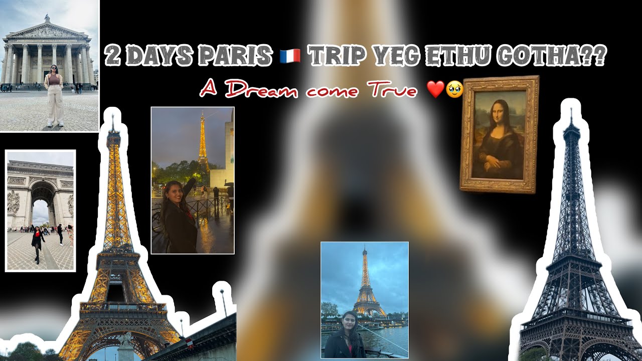 A Dream come True♥️| 2 Days Paris Trip🇫🇷 #viralvideo #goviral #kannadathi #kannada #rcb #support