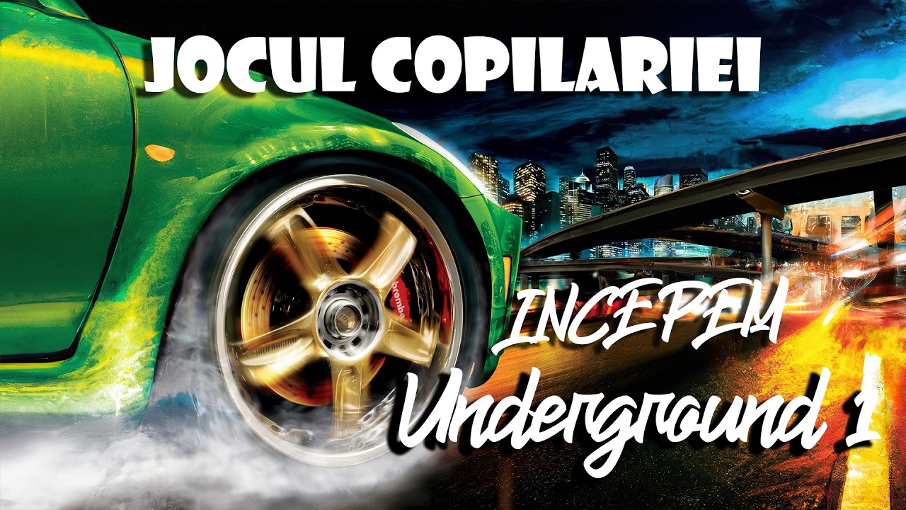 🟡 LIVE -  INCEPEM SERIA DE SUFLET 🟡 NEED FOR SPEED UNDERGROUND 1 🟡