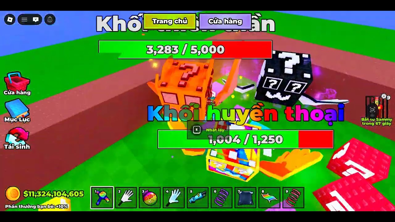 đập lucky block cùng mình nhé