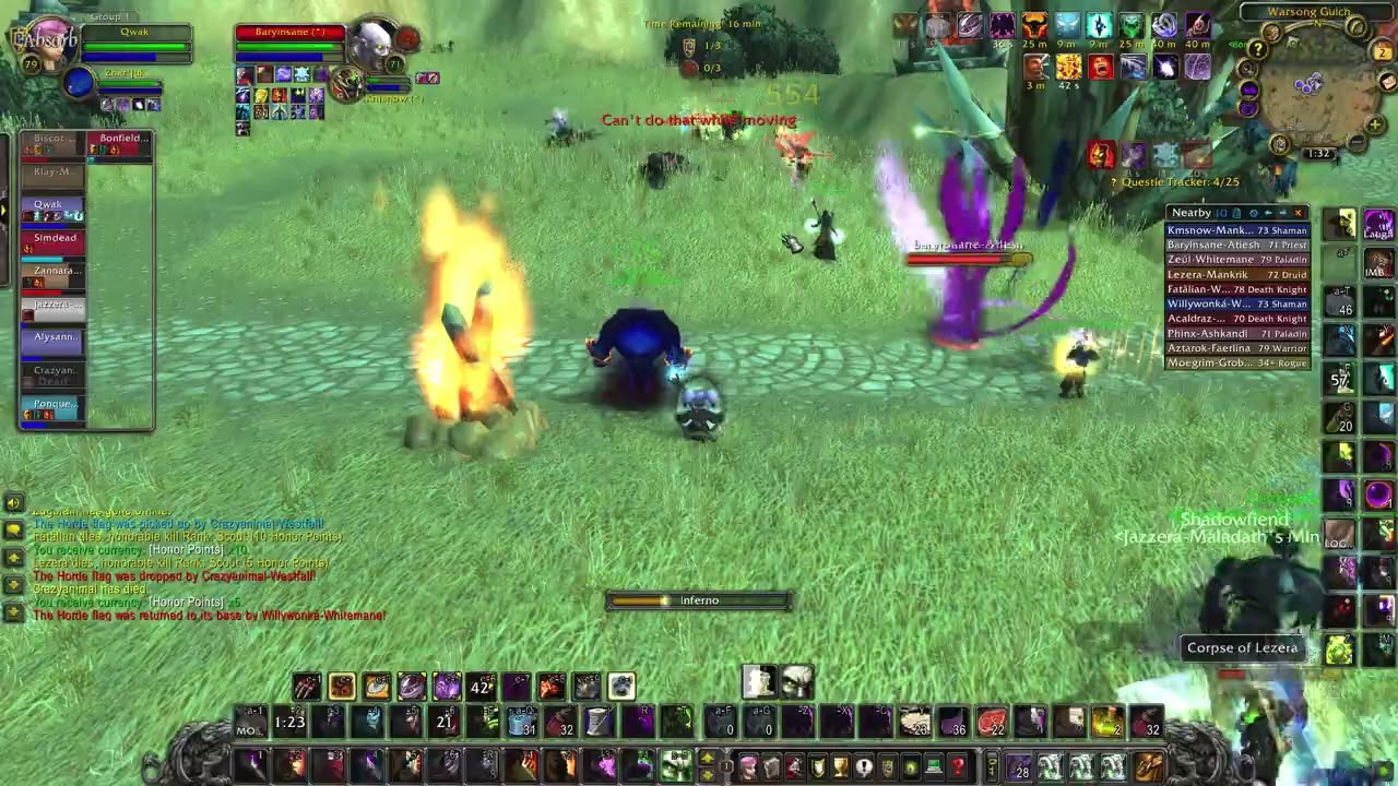 WoW 79 Twink 1,000,000 DAMAGE WSG BG (WotLK Classic)