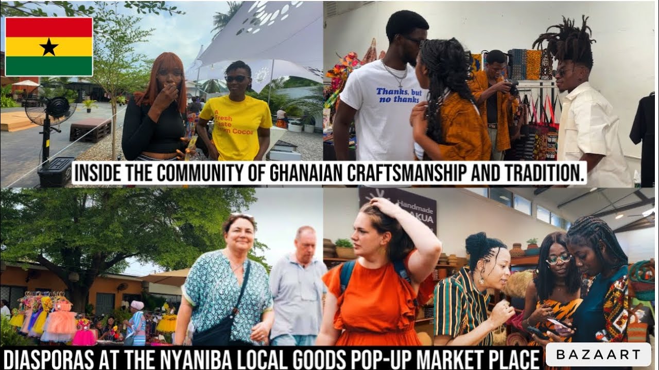 Escape to Ghana 2024: A VOYAGE into the Heart Of GHANAIAN CULTURE | Inside The Local Crafts POP-UP