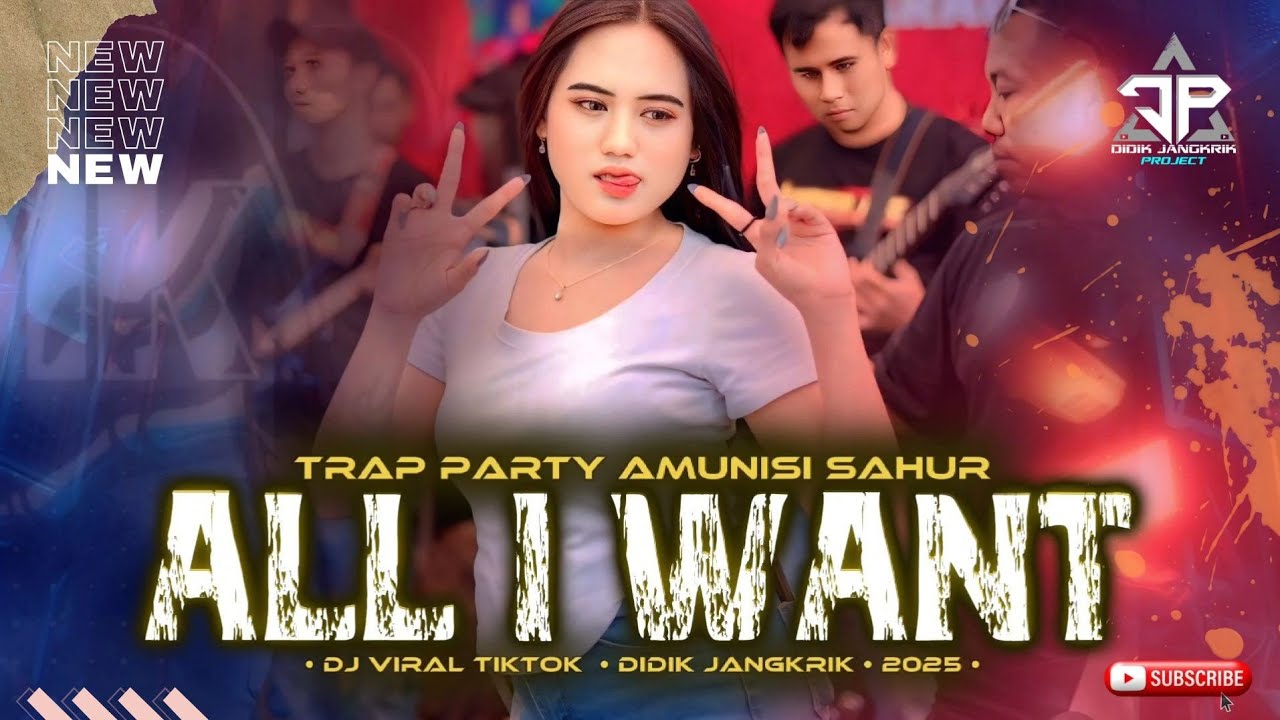 DJ ALL I WANT VIRAL TIKTOK YANG DI CARI CARI 🔥 BASS HOREG BANGET - DIDIK JANGKRIK