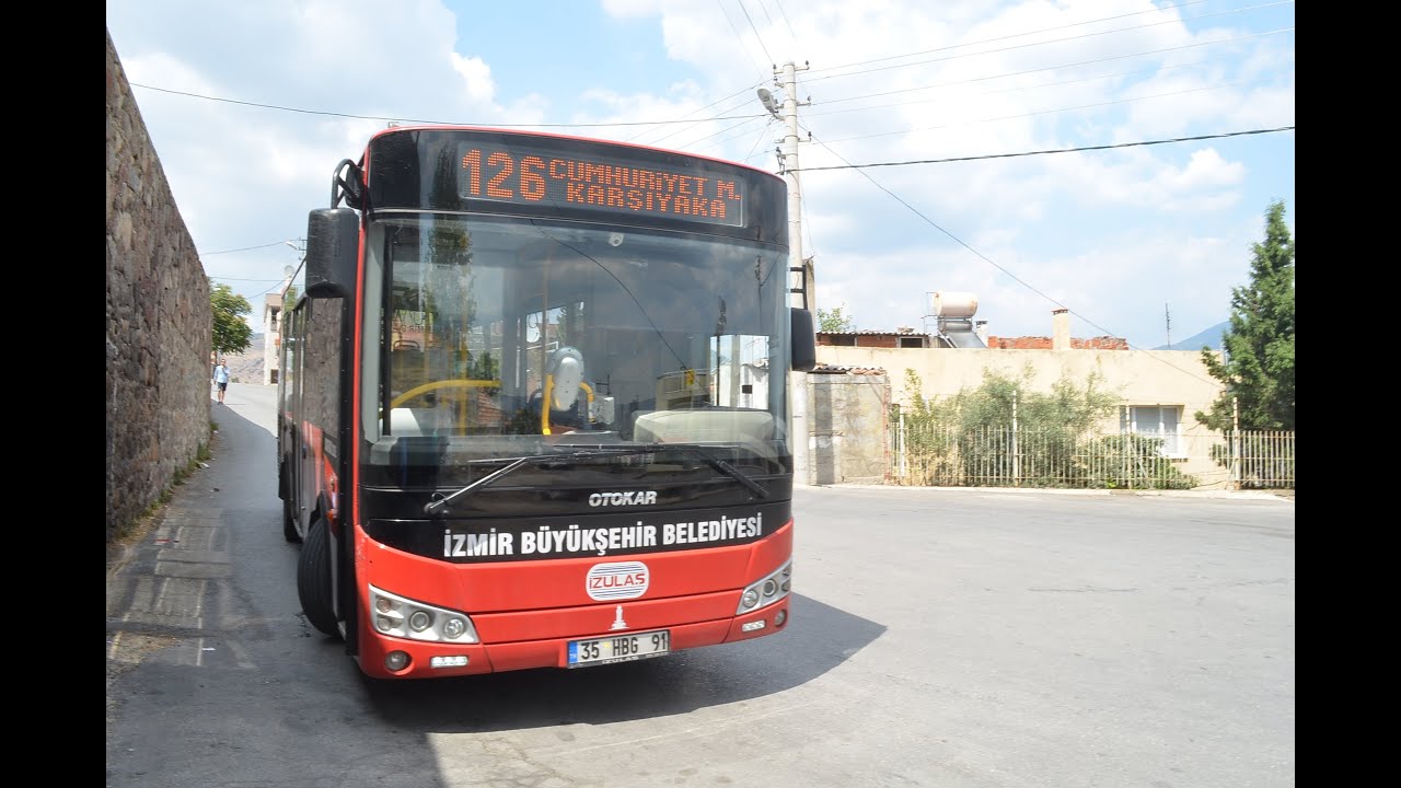 Eshot / İzulaş - 126 | Karşıyaka İskele - Cumhuriyet Mahallesi | Parkur Videosu