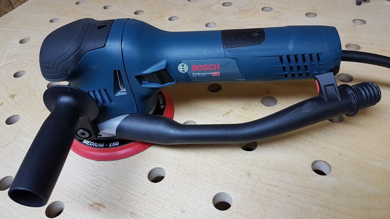 Bosch GET 75-150 Getriebe-Exzenterschleifer im Test // Wie gut ist er wirklich??