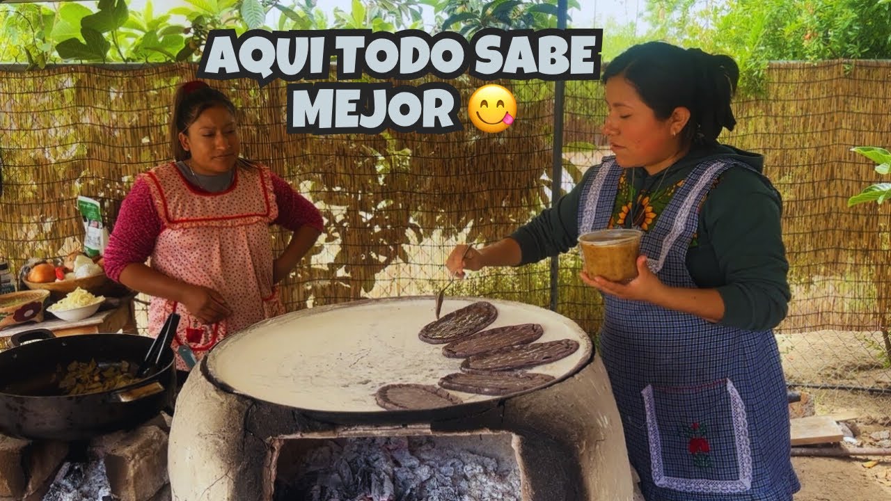 ME ENCANTA COCINAR EN LEÑA 🪵❤️ Estilo el pueblo