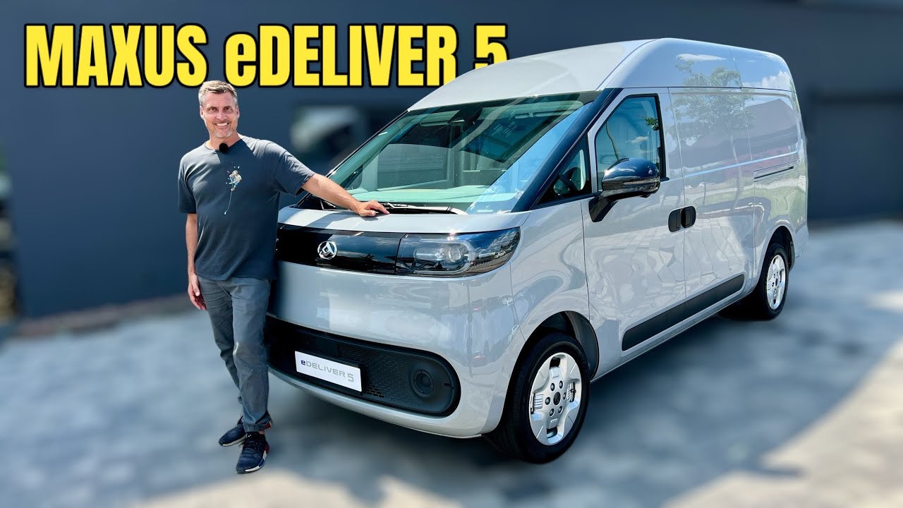 Maxus eDeliver5: Neuer Kastenwagen aus China | Laderaum | Sitzprobe | Elektro | Nutzfahrzeug