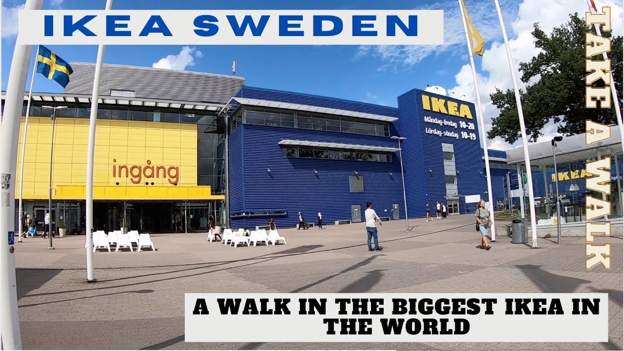 Biggest IKEA in the world is in Sweden, Stockholm. Part 1 of 3 A walk true in the store.