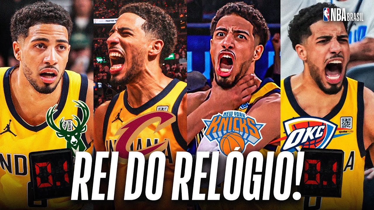 HALIBURTON SALVOU OS PACERS 4 VEZES CONTRA O REL&Oacute;GIO NOS PLAYOFFS! 🤯⏰ Momentos Clutch