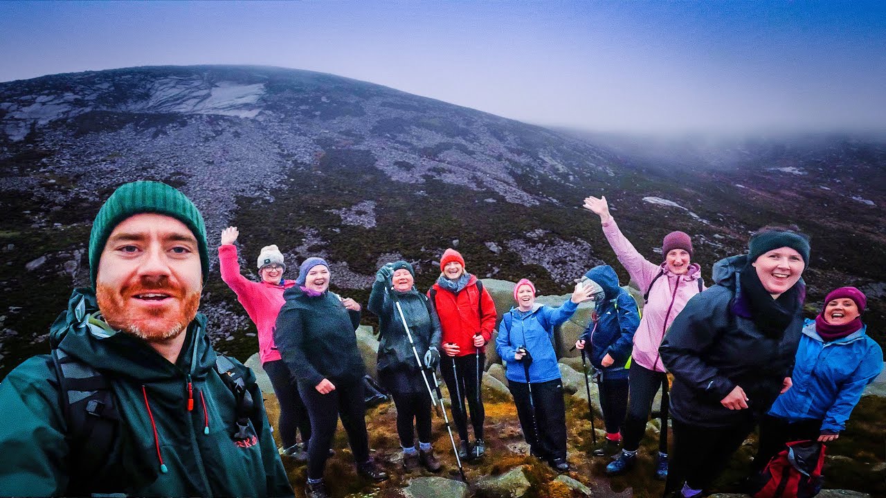 Meet The Hiking Hens! // Climbing Carr's Face & Chimney Rock Mountain in the Mournes