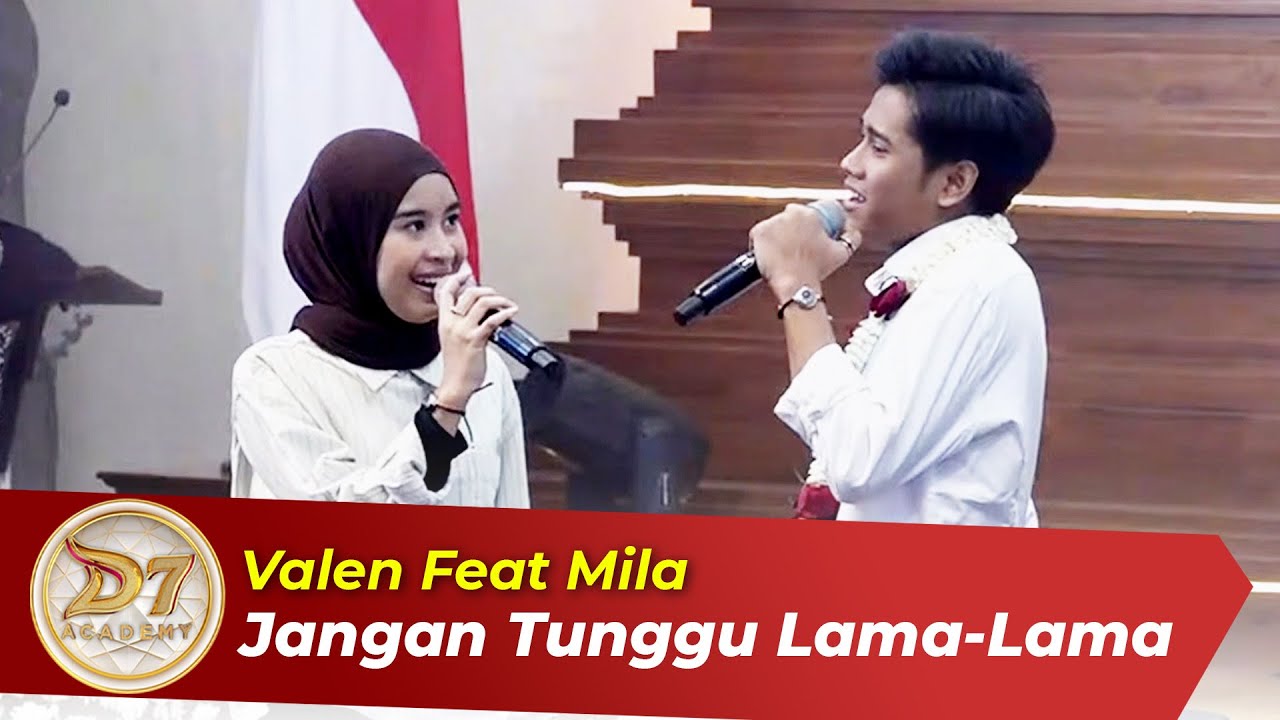 ROMANTIS❤️ Valen FT Mila - JANGAN TUNGGU LAMA LAMA Live Surabaya