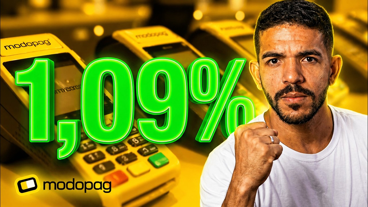 INACREDIT&Aacute;VEL! Maquinas da Modo Pag com Taxas ainda MAIS BAIXAS