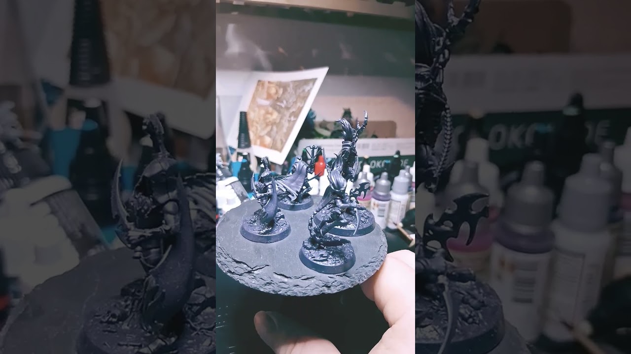 Khainite Shadowstalkers #ageofsigmar #miniaturepainter #darkelves