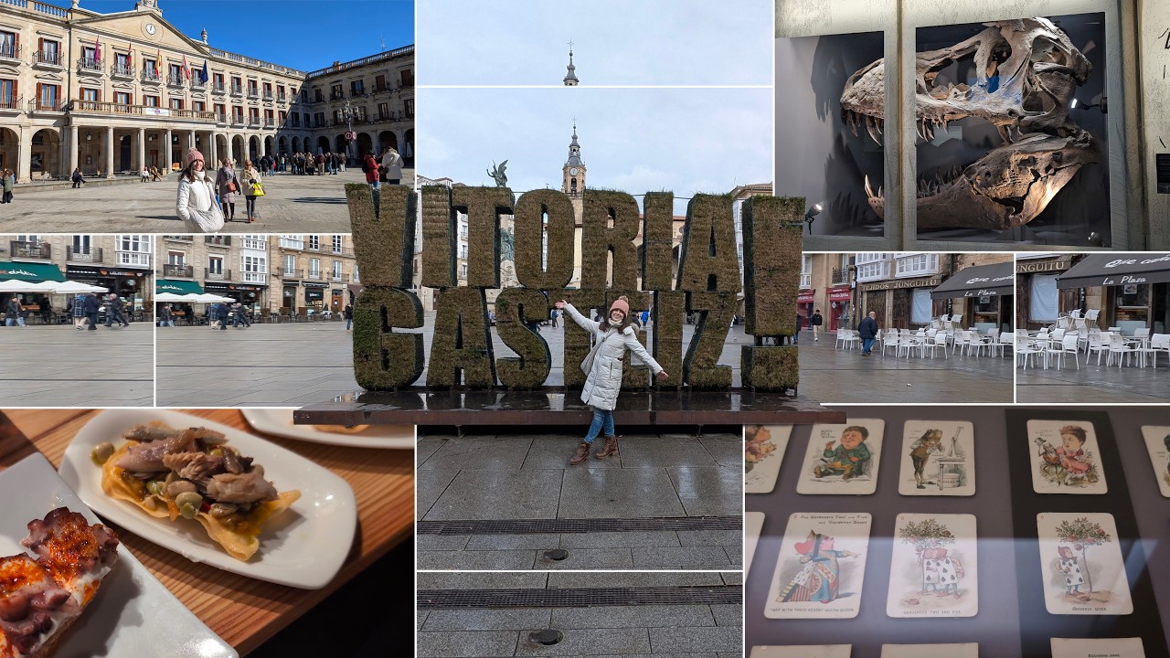 Fin de semana en Vitoria que ver y donde comer | vlog