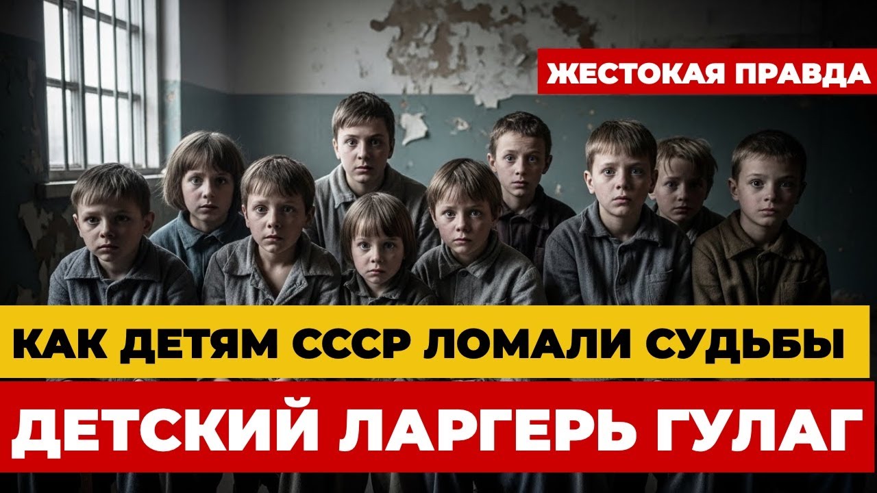 Что скрывалось за картинкой СЧАСТЛИВОГО ДЕТСВА СССР: Детский ГУЛАГ. Как детям ЛОМАЛИ СУДЬБЫ?