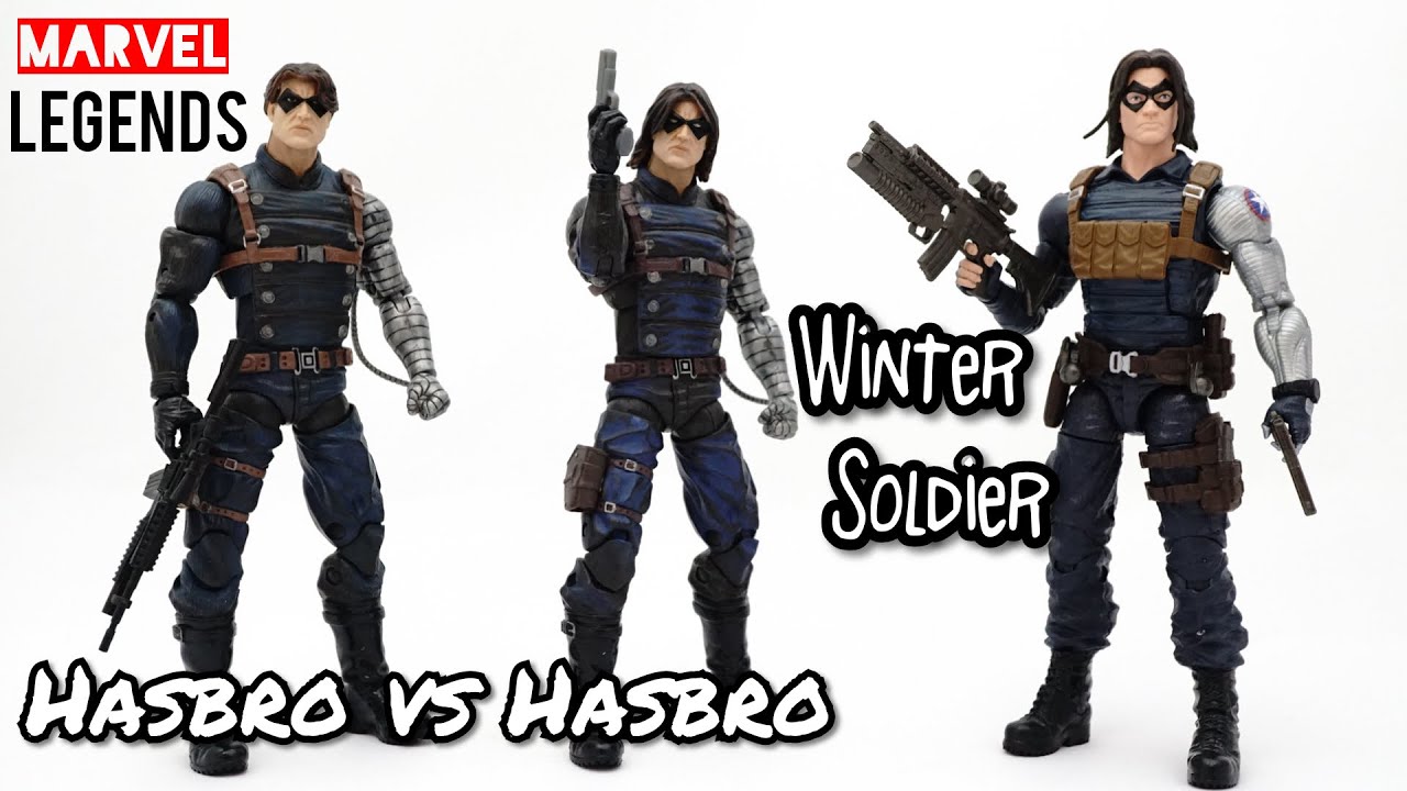 Marvel Legends Winter Soldier (набор из 2 фигурок против Crymson Dynamo BAF Wave)