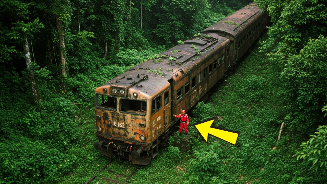 Exploradores encontraron un tren abandonado en la selva Y LO QUE DESCUBRIERON DESATÓ EL PÁNICO!