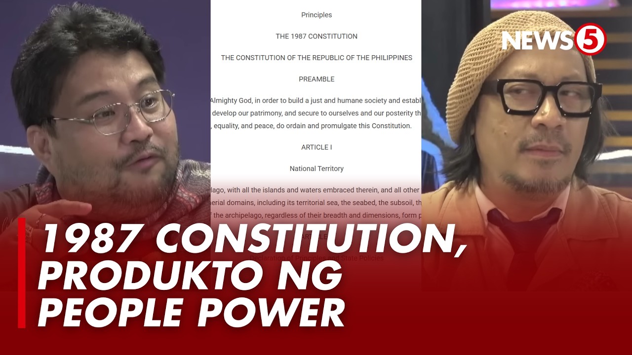 1987 Constitution, mahalagang ambag ng People Power Revolution