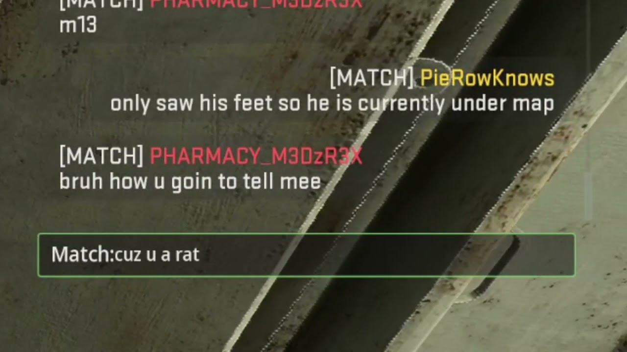 Common under map cheaters in Vondel DMZ