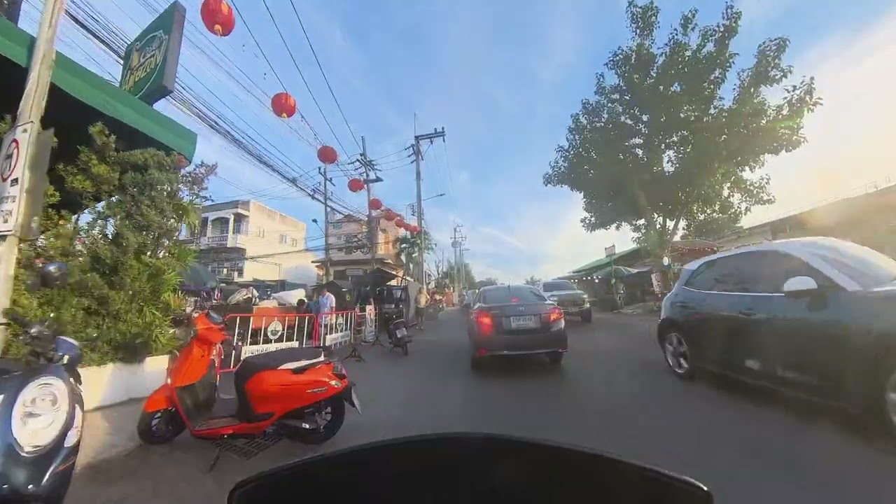 POV The real Thaïland : Saturday random ride Hua Hin   ขี่จักรยานสุ่ม ๆ วันเสาร์ที่หัวหิน