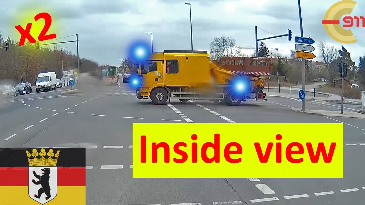 [BERLIN] Treffen auf Einsatzfahrt | Fahrer überfordert | Ausnahmezustand Sturm | Inside view | 028