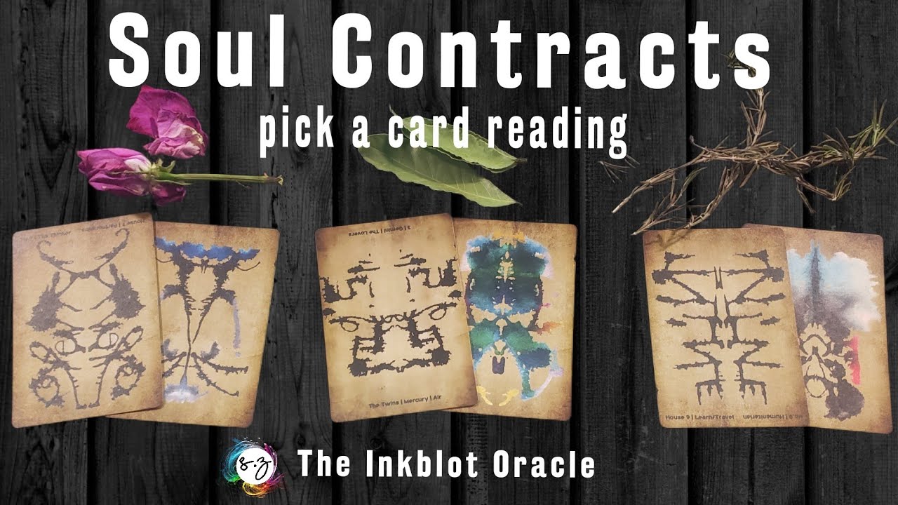 Unveiling Unfinished Business & Soul Contracts | Pick a Card 🔮 Inkblot Oracle Reading