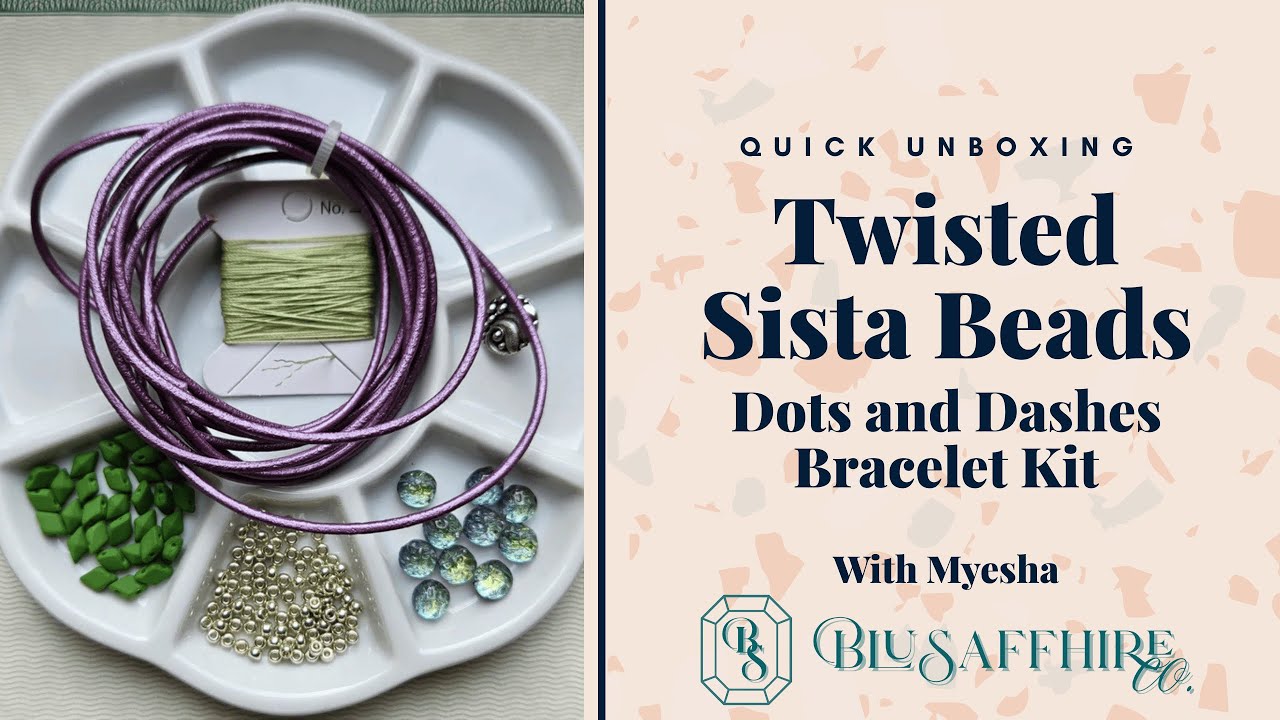 Первый заказ от Лесли Поуп: распаковка бусин Twisted Sista | Краткий обзор прекрасных бусин!