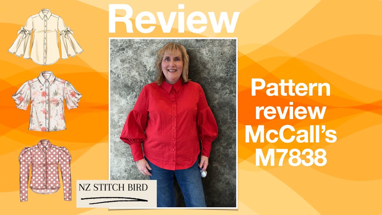 These Sleeves Will Make Your Blouse The Star Of The Show:  McCall's 7838