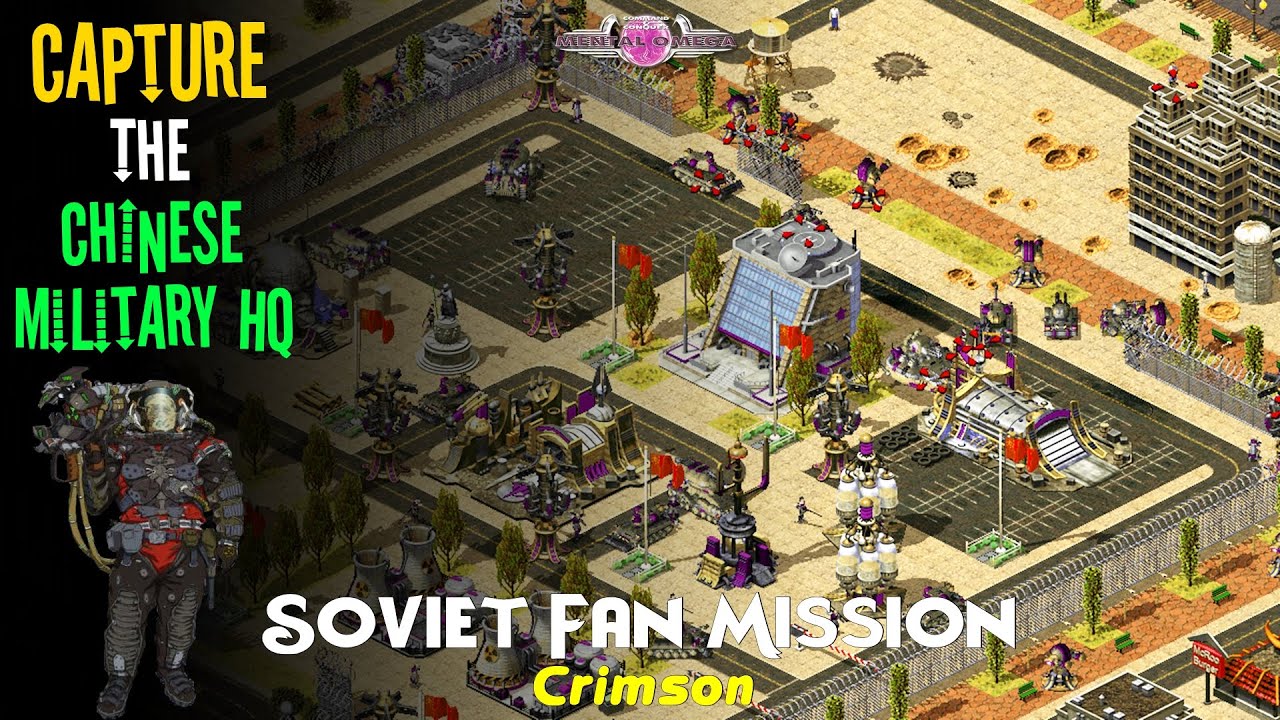 Red Alert 2 | Mental Omega - Soviet Fan Mission - Crimson