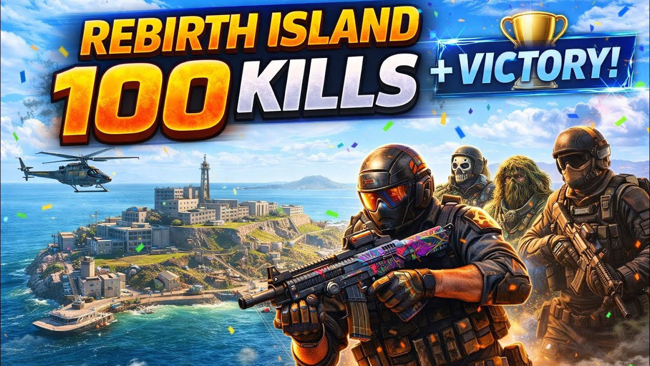 Call of Duty: Warzone Resurgence 100 Kills/116 Elims Gameplay Victory on Rebirth Island! 4K60