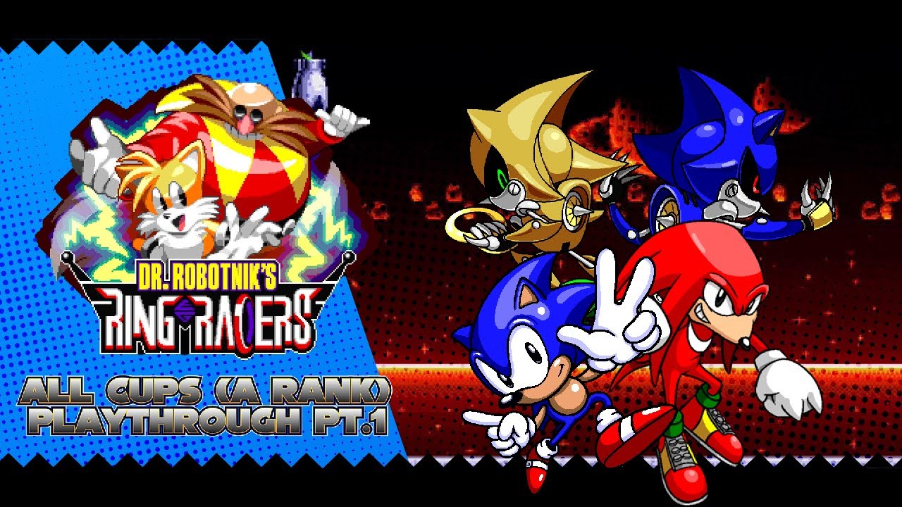 Dr. Robotnik's Ring Racers (v2.1) [Pt.1] ✪ All Cups Playthrough [1/4] (1080p/60fps)