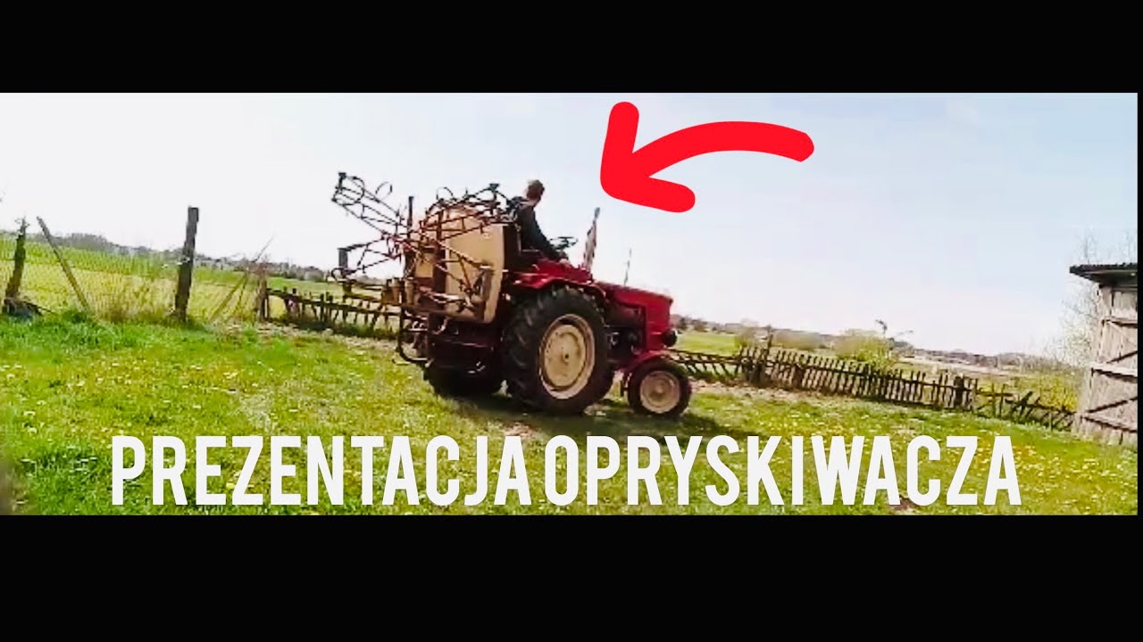 Prezentacja Opryskiwacza PILMET TERMIT 317 GR.Piotrek (AgroFani)