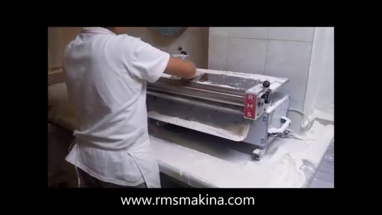 2016 Yeni R.M.S 2016 Yeni Yufka Yedek Açma Makinası / New 2016 R.M.S Dough Sheeter