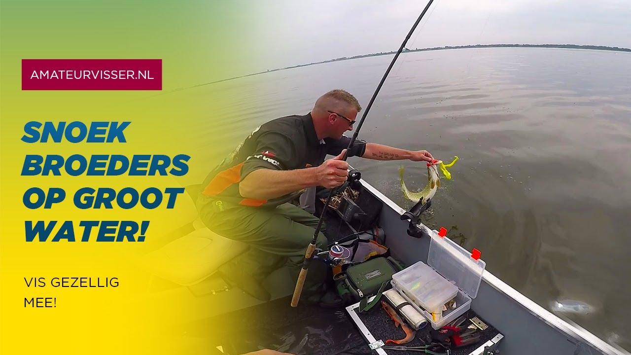 Pike fish on big water! - amateurvisser.nl - [HD]