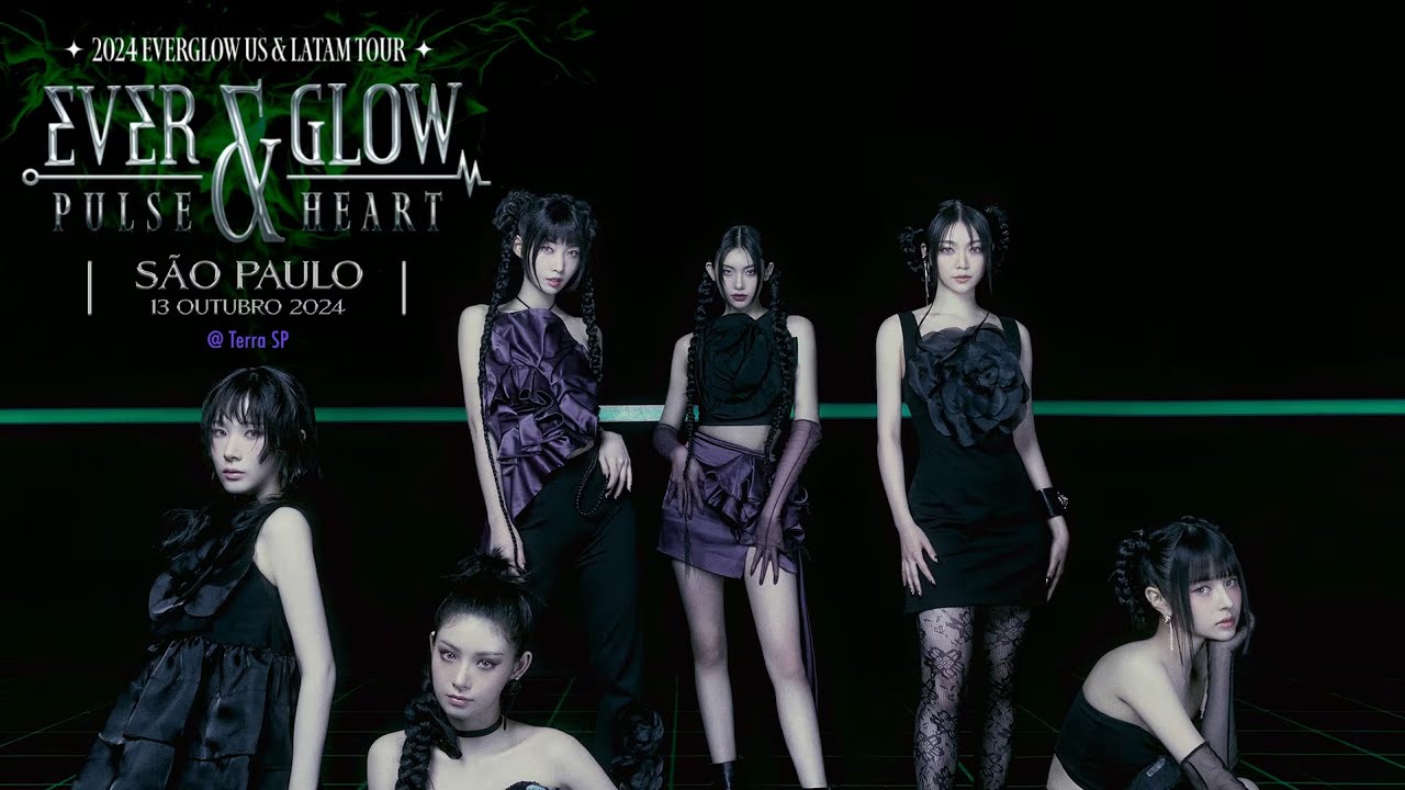 2024 EVERGLOW US & LATAM Tour [Pulse & Heart] in São Paulo FULL CONCERT at Terra SP, 14/10/2024