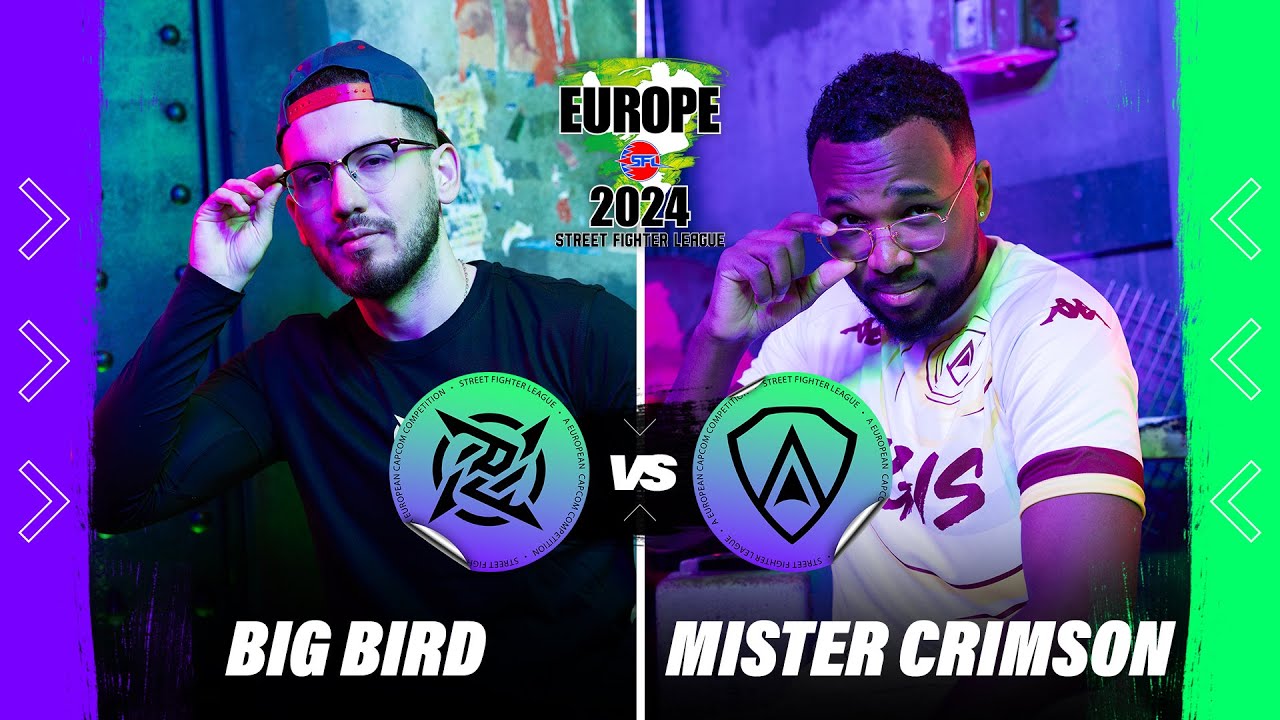 Big Bird (Rashid) vs. Mister Crimson (Dhalsim) - BO3 - Street Fighter League Pro-EU 2024 Day 7