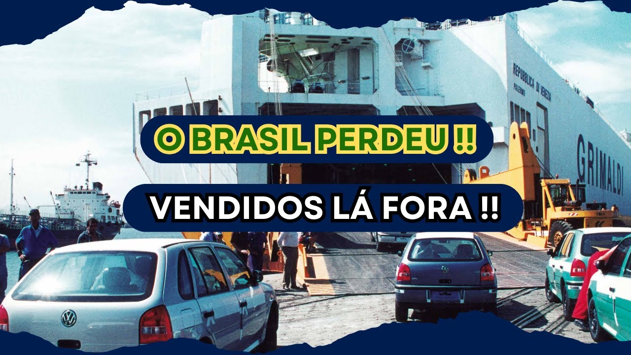 O BRASIL PERDEU - VERSÕES de CARROS COMUNS aqui que só VENDERAM lá FORA !!