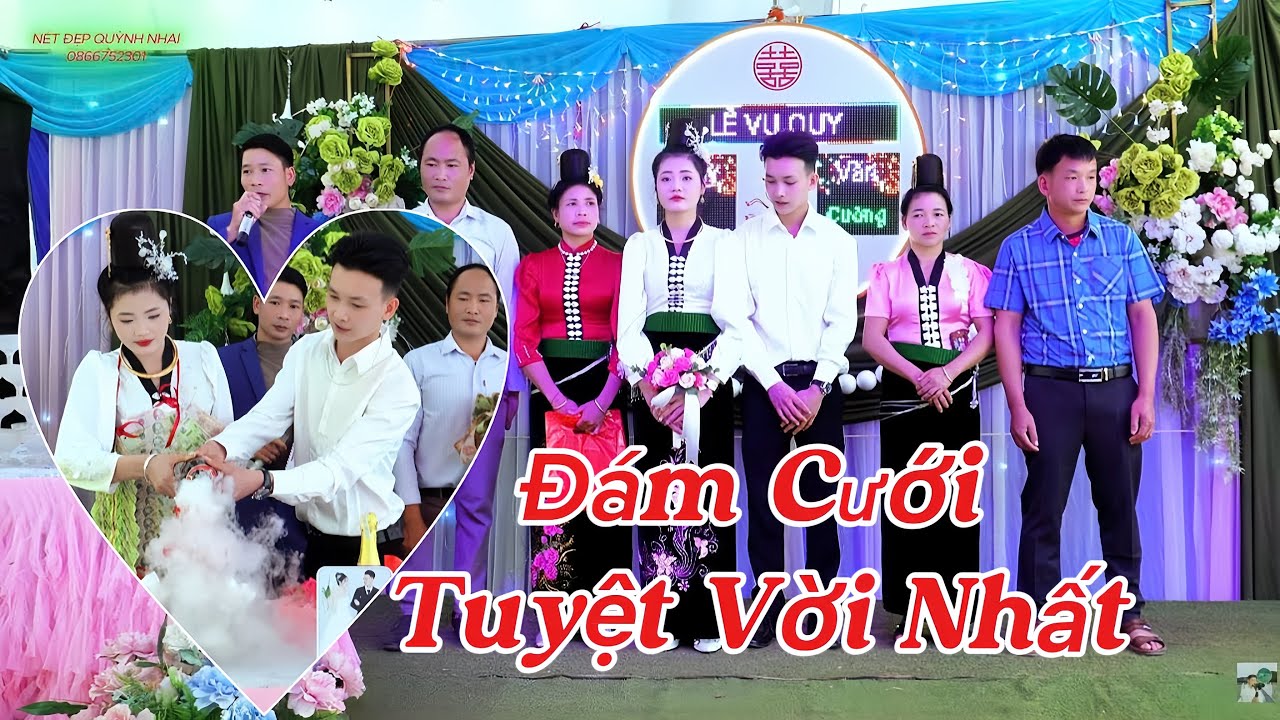 САМАЯ ЧУДЕСНАЯ СВАДЬБА, КОТОРУЮ НЕ СКУЧНО ПРОСМОТРЕТЬ, ОТ LVQ THUY QUYEN VAN CUONG BAN HUOI PAN M...