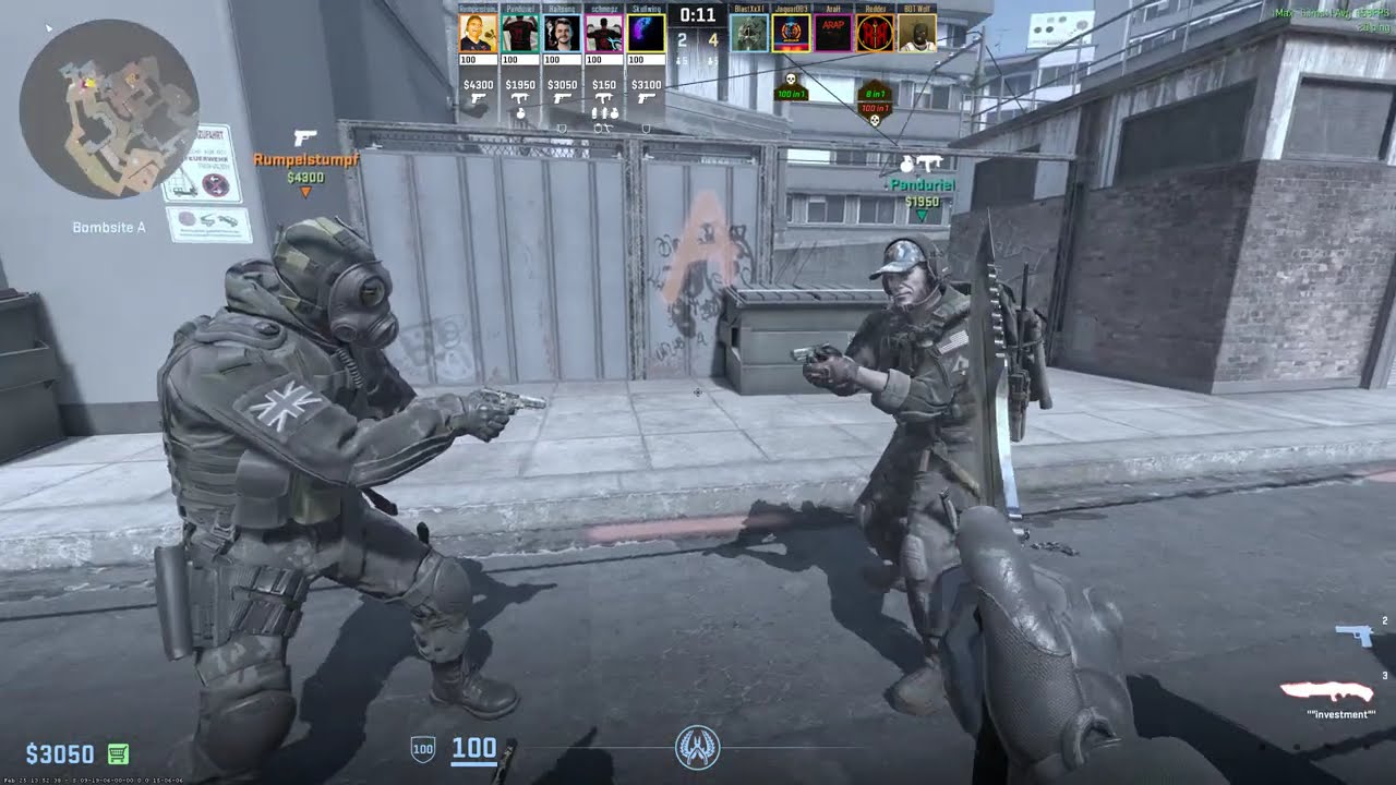 CS2 | Faceit | Overpass - Elo 1297 - Achtung Überlänge